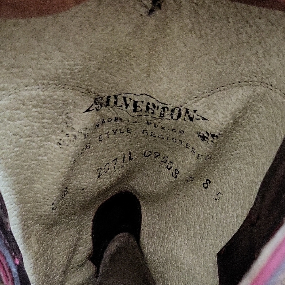 Vintage Leather Cowboy Boots - Picture 2 of 7